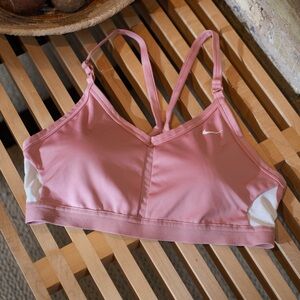 Super Supportive Nike Athletic Indy Sports Bra - Size XL in Pastel Faded Pink